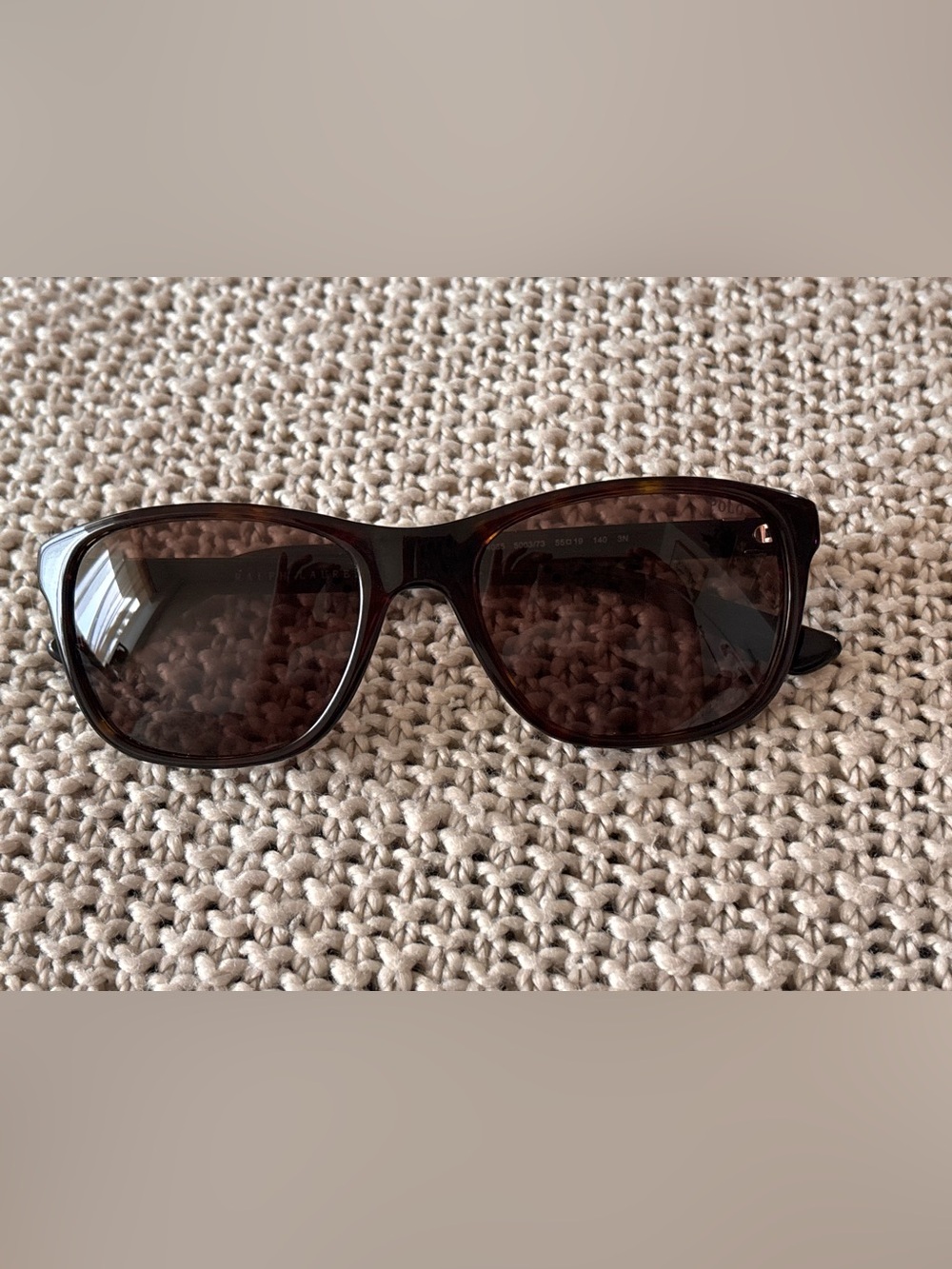 Ralph Lauren Brown Tortoiseshell Sunglasses